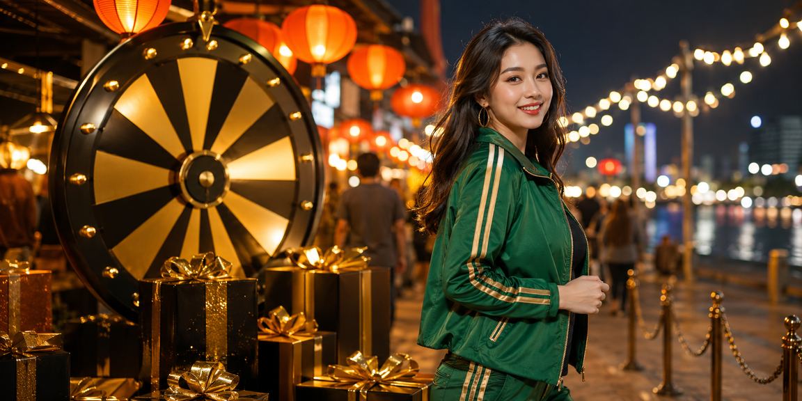 Cảnh chợ đêm TP.HCM với người dùng chơi roulette trực tuyến trên điện thoại